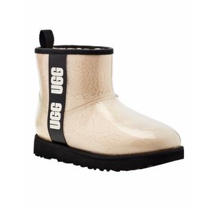 Women’s UGG®️Natural/Black Clear Mini Boot